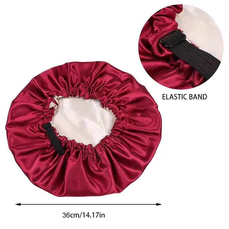 Nightcaps, shower caps, elasticated hair caps