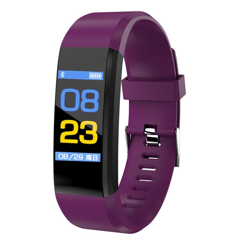 115Plus smart bracelet Bluetooth sports, waterproof heart rate blood oxygen adult blood pressure electronic bracelet monitoring men and women