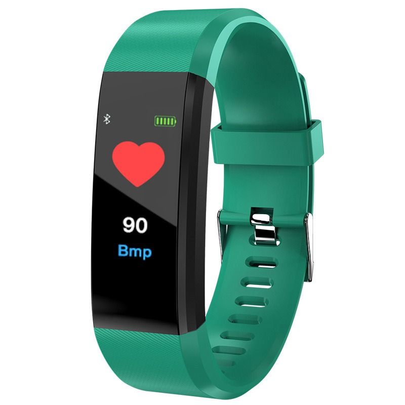 115Plus smart bracelet Bluetooth sports, waterproof heart rate blood oxygen adult blood pressure electronic bracelet monitoring men and women