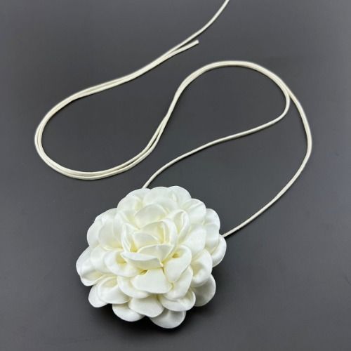 Flower Choker Necklace for Women Floral Choker Necklace for Party Bride Wedding Party Summer Necklaces