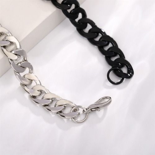 Mens Cuban Link Bracelet - Hip Hop Jewelry, Wide Face (10 mm) Chain Gift for Him