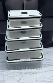 5 in 1 fridge containers Heat Resistant Home Kitchen Storage/lunch container microwave safe