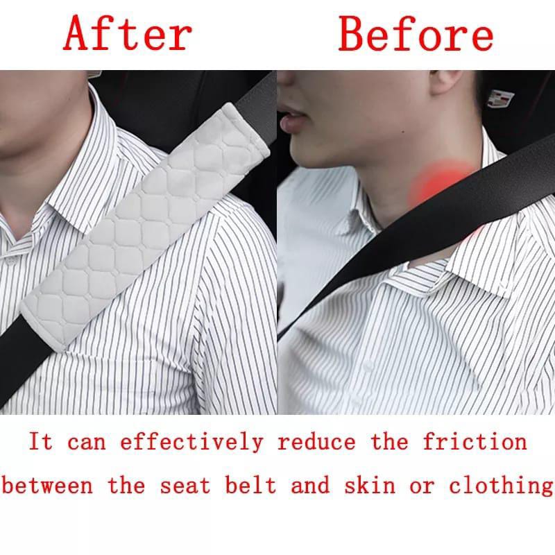 Car safety belt neck safety protector,Seat Belt Pads for Car Seatbelt Protector Soft Comfort Safe Belt Shoulder Strap Covers Harness Pads Helps Protect Your Neck and Shoulder
