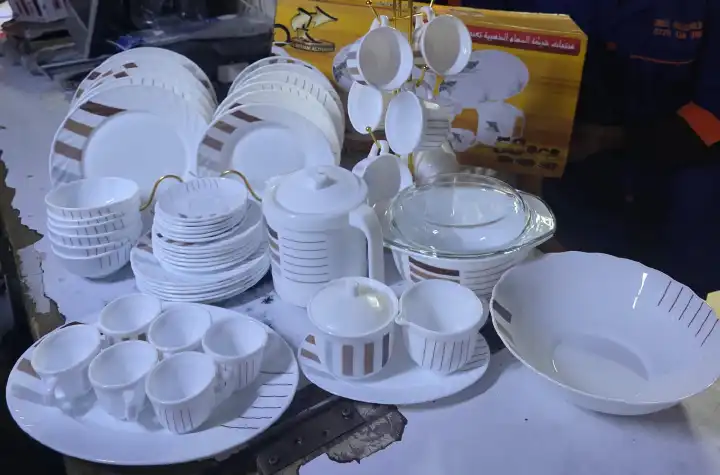 😶‍🌫️NEW ARRIVALS🦋Sundabest 58pcs dinner set ware📍great dinnerset 58 Pcs ceramic dinner set6 PCs side plates6 PCs dinner plates6 PCs soup bowls 6 PCs mugs beautiful and luxurious dinner set