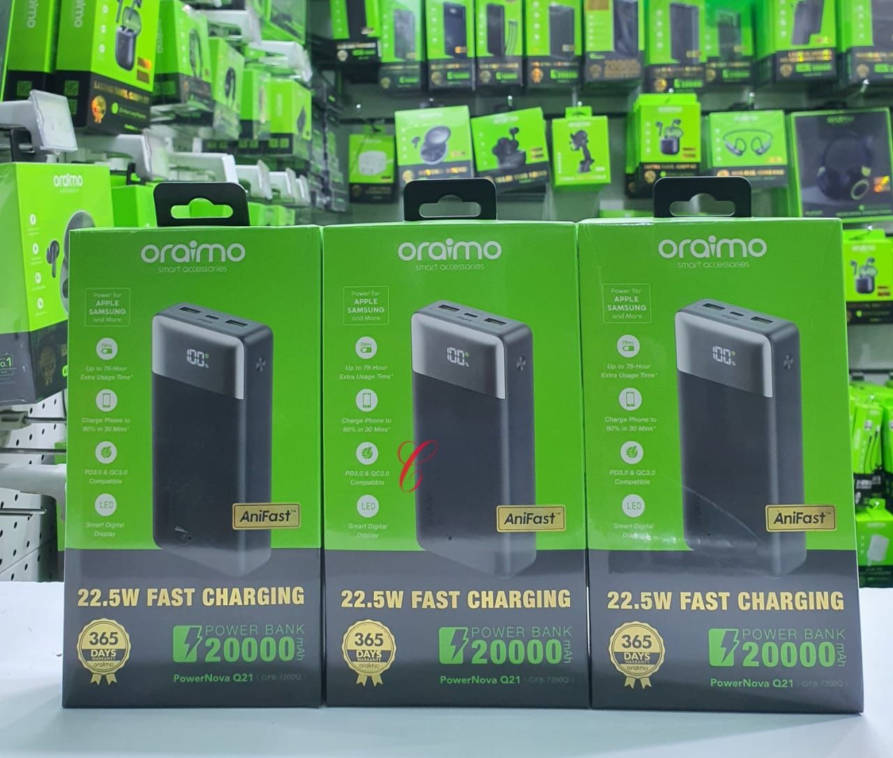 Oraimo Power Bank 30000mAh 27000mAh 20000mAh 10000mAh Toast 10 Flash OPB P118D 10000mAh 12W Power Bank 2.4A Slim &Portable Powerbank OPB P118D, fast charging Phone Smartphone Power Bank