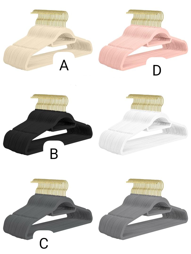 Velvet hangers