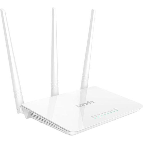 Refurbished Tenda N300 Wireless Wi-Fi Router with High Power 5dBi Antennas, (F3)