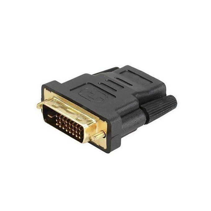 DVI-D (24+1) 25 Pin Male To HDMI Female Adapter Connector