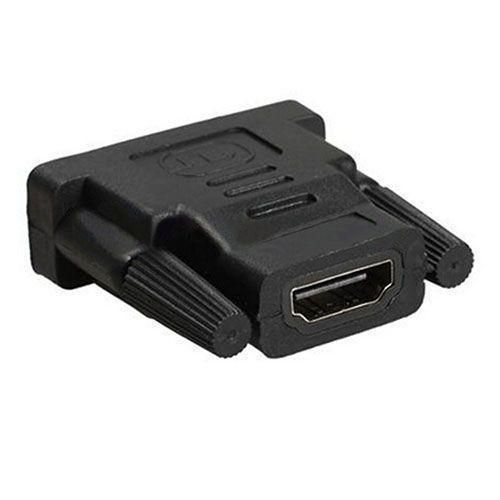 DVI-D (24+1) 25 Pin Male To HDMI Female Adapter Connector