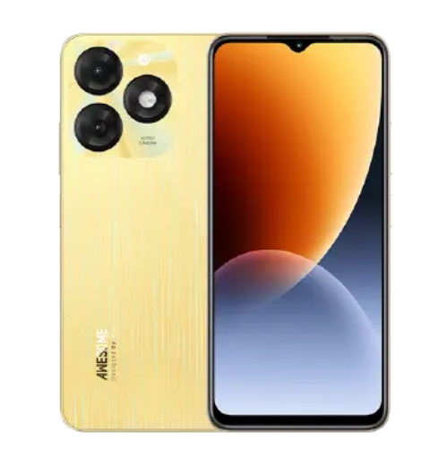 Brand New Itel A50 64GB+(2+4)6GB RAM 6.6" Screen Dual SIM 8MP+5MP Camera 5000mAh Baterry Fingerprint And Face Unlock Smart Phones Phone