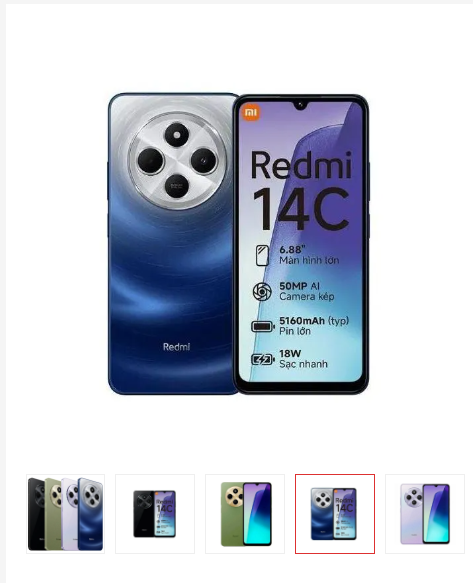 [Black Friday] XIAOMI Redmi 14C 6.88" Screen 8GB RAM + 256GB Storage Dual Sim 5160mAh Battery Capacity Smart Phone