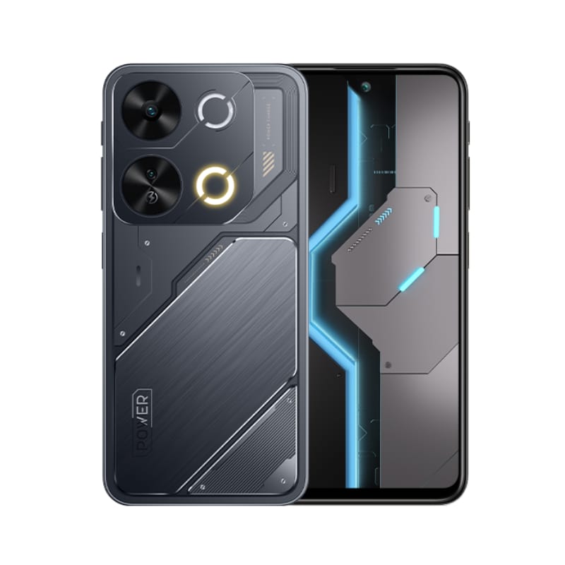 ITEL P65 8GB RAM (4+4 ) + 128GB Storage 6.7" inches 120HZ 50MP + 8MP camera 5000mAh + 2400mAh charging case Android 14 unisoc T615 Smartphones