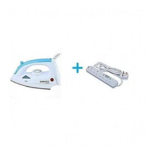Scarlet Steam Iron Box Plus Free Power Extension
