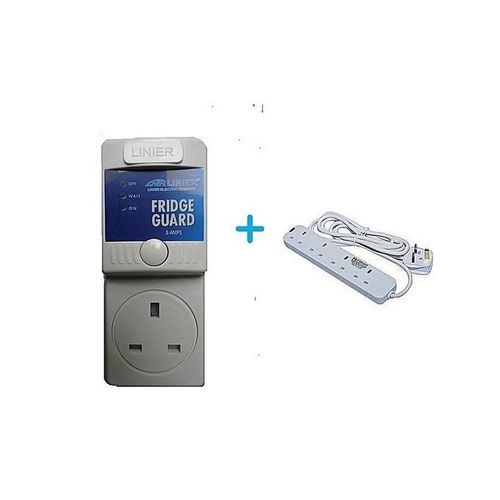 Fridge Guard+ A FREE 4-Way Socket Extension Cable