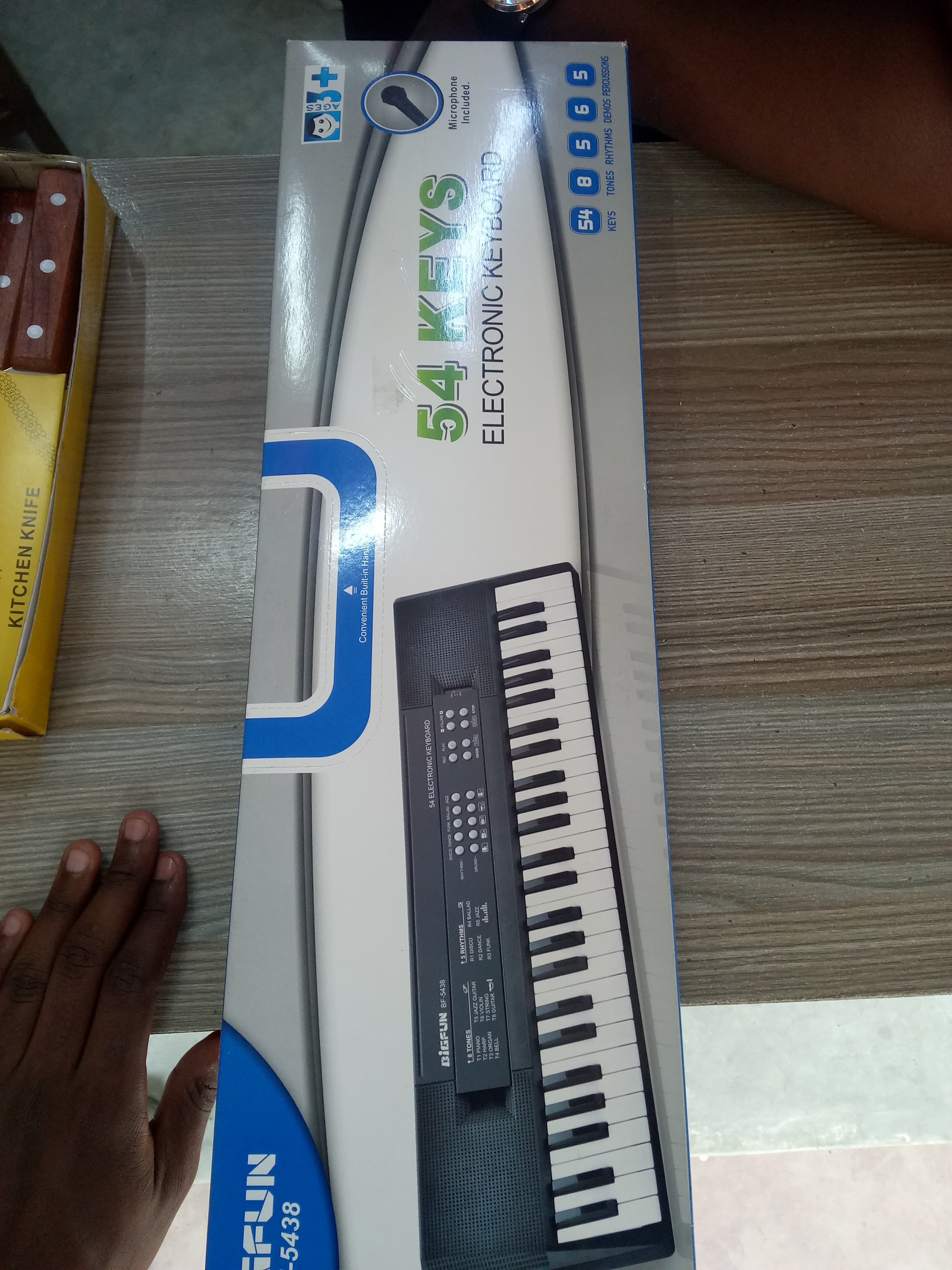 🎉 Kilimall Anniversary Deal – 54-Key Electronic Keyboard Piano with Microphone & Adapter – Ideal for Kids, Beginners & Home Music Practice 🎹