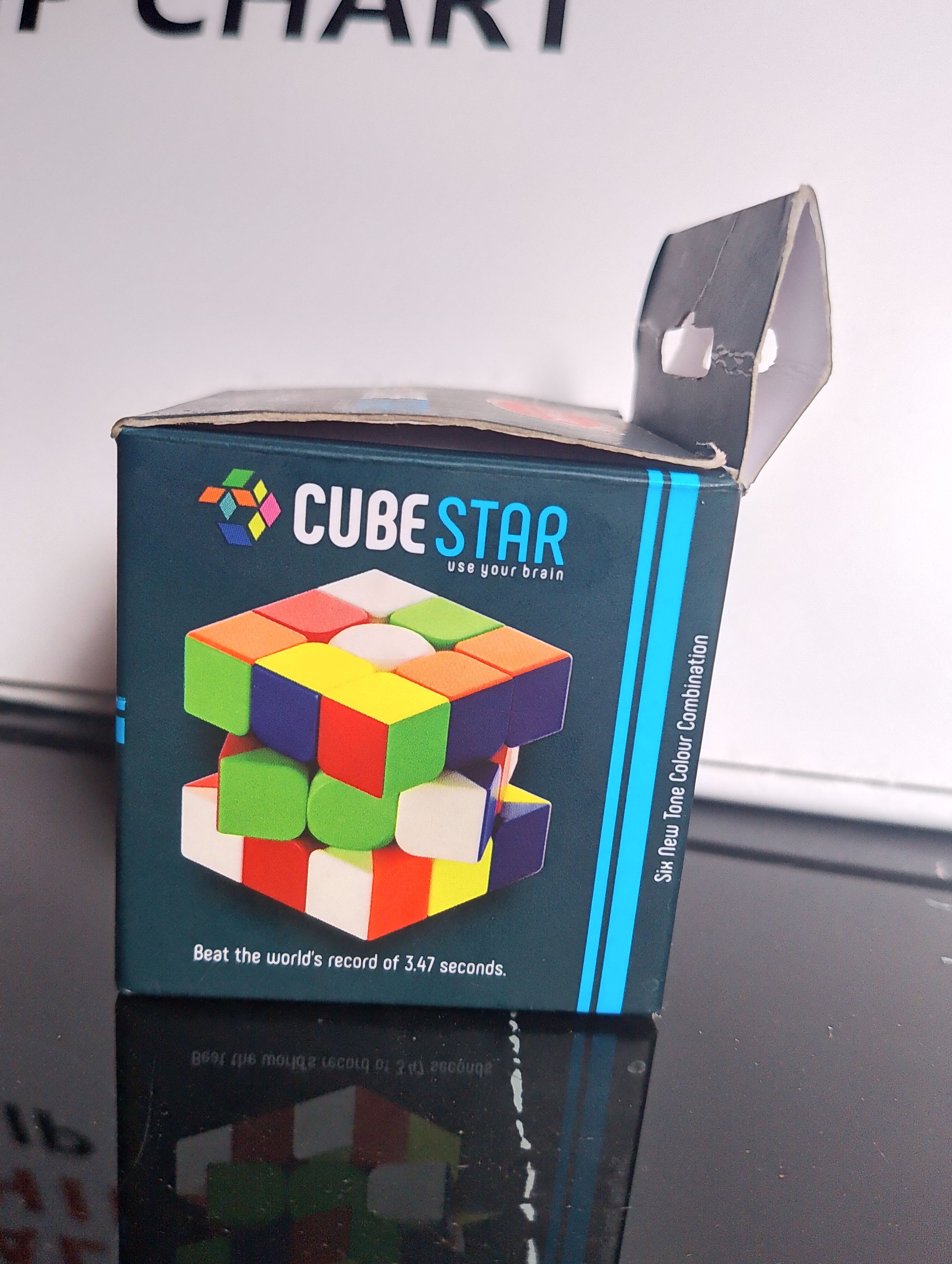 Rubik's Cube Educational Gift Toy 3x3x3 Three by Three Rubiks Magic Cube Game Learning Decompression Puzzle Rubics Cube For Adults and Kids Best Mind Game Keeps you Engaged and Memory Improvement