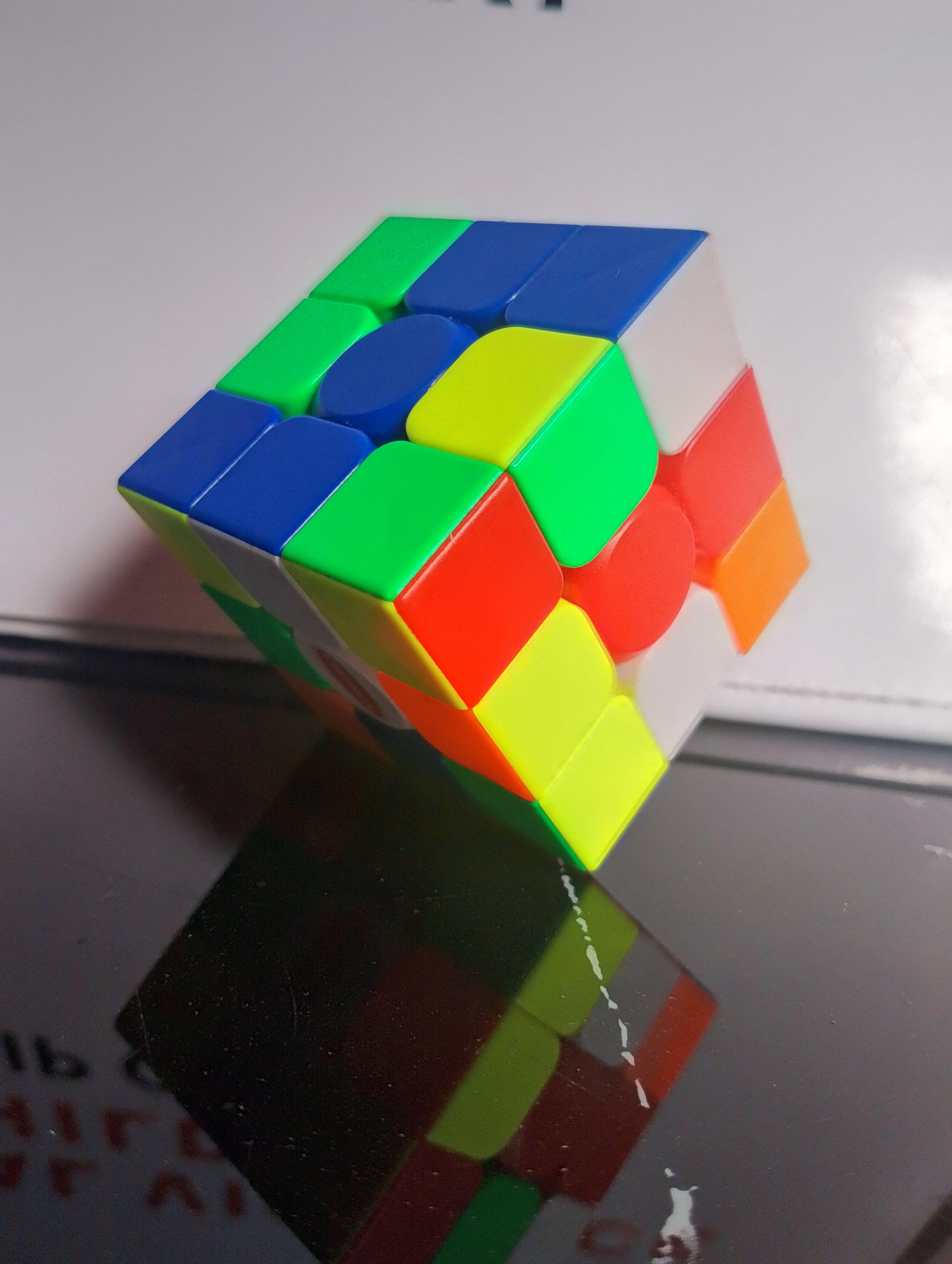 Rubik's Cube Educational Gift Toy 3x3x3 Three by Three Rubiks Magic Cube Game Learning Decompression Puzzle Rubics Cube For Adults and Kids Best Mind Game Keeps you Engaged and Memory Improvement