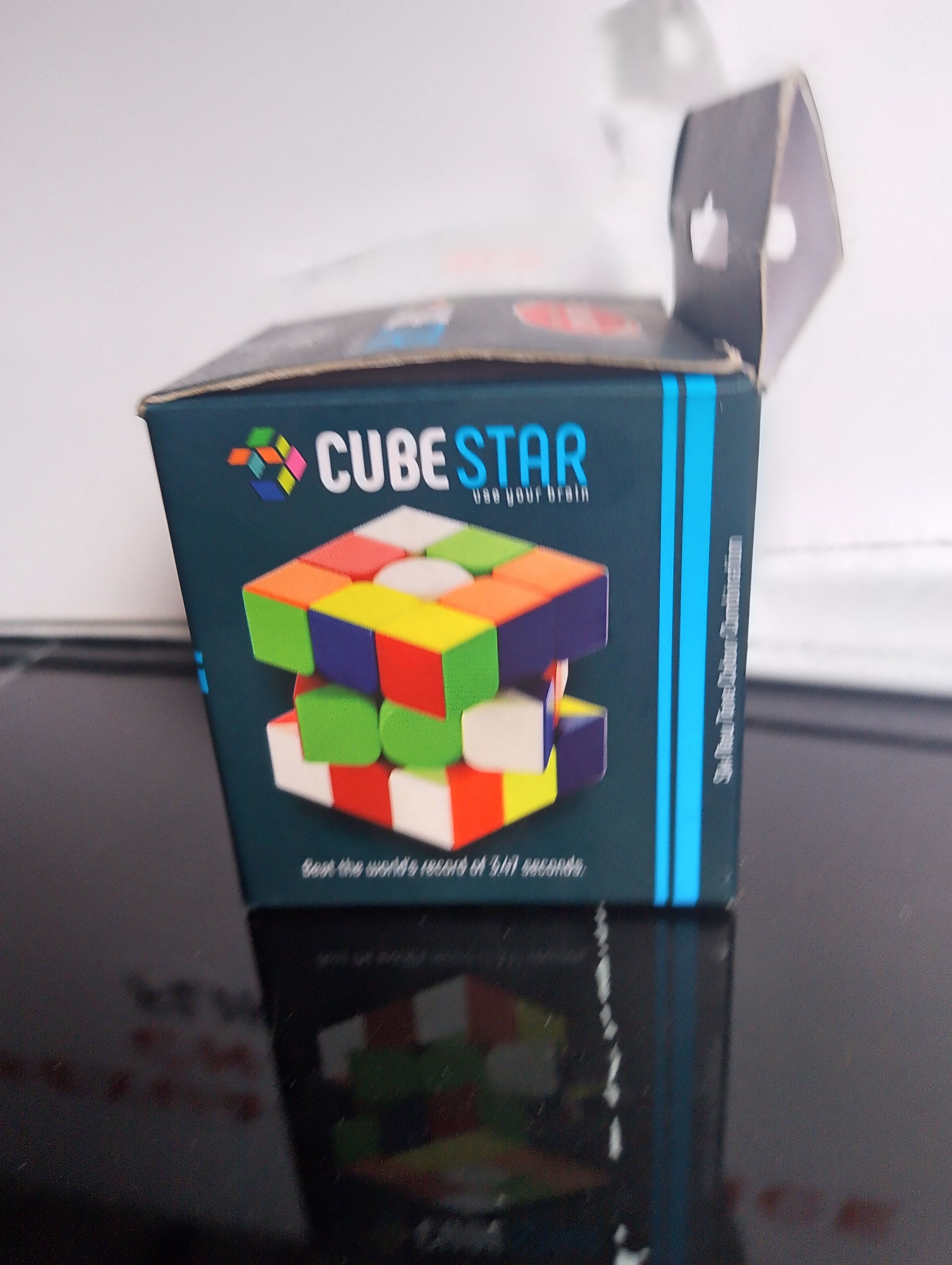 Rubik's Cube Educational Gift Toy 3x3x3 Three by Three Rubiks Magic Cube Game Learning Decompression Puzzle Rubics Cube For Adults and Kids Best Mind Game Keeps you Engaged and Memory Improvement