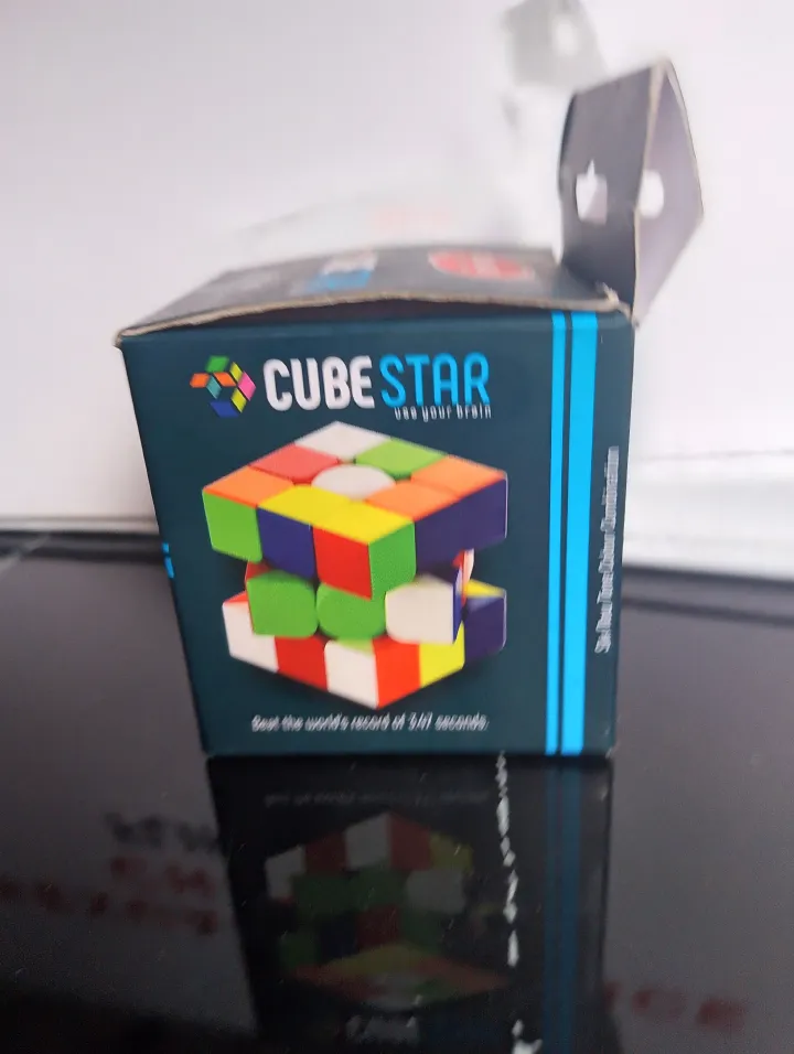 Rubik's Cube Educational Gift Toy 3x3x3 Three by Three Rubiks Magic Cube Game Learning Decompression Puzzle Rubics Cube For Adults and Kids Best Mind Game Keeps you Engaged and Memory Improvement