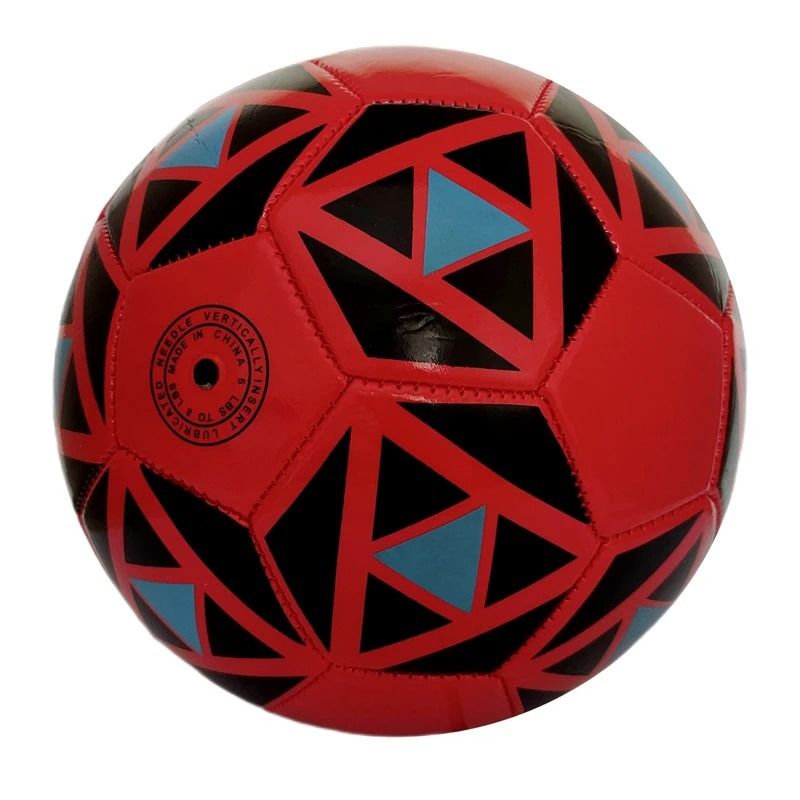 Kids Mini Soccer Ball – Size 1 Soft PU Leather Football for Indoor & Outdoor Play – Red, Blue & Black – Ideal for Toddlers and Young Children