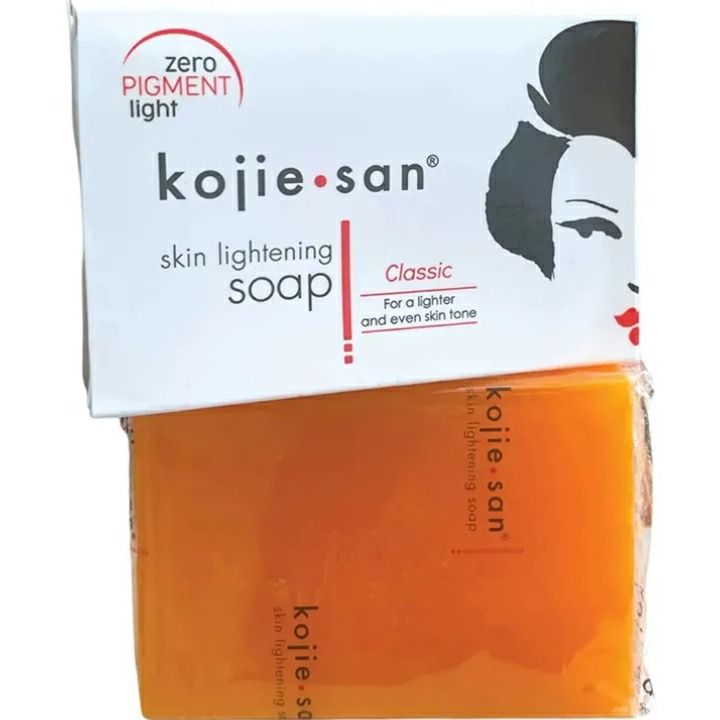 Kojie San Kojic Acid Skin Lightening Soap: Acne, scars, dark spots solution kojie san