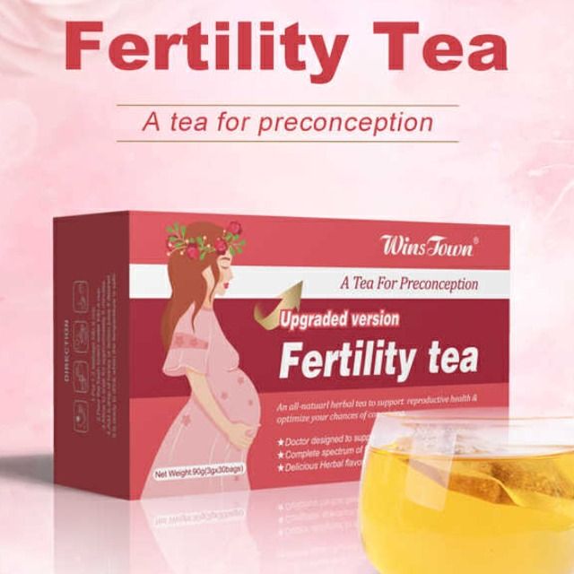 Wins Town Fertility Tea For Women, Promotes Ovulation, Supports Hormonal Balance and Pregnancy Preconception