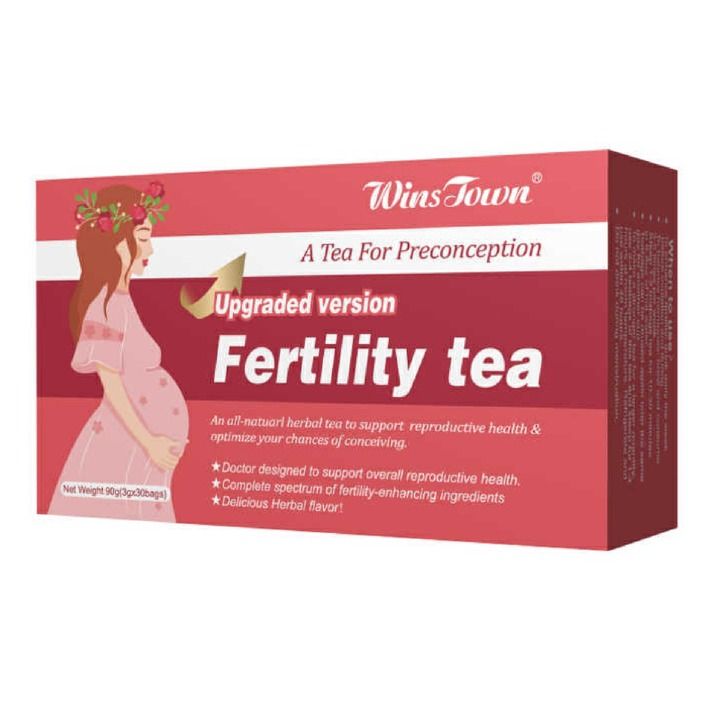 Wins Town Fertility Tea For Women, Promotes Ovulation, Supports Hormonal Balance and Pregnancy Preconception