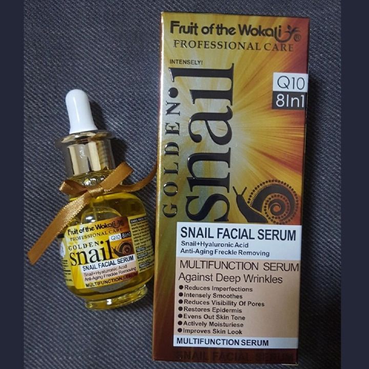 Snail Facial Serum + Snail Repairing Cream - Fruit of the Wokali