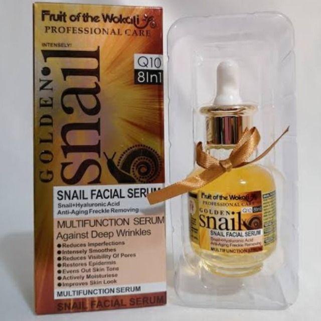 Snail Facial Serum + Snail Repairing Cream - Fruit of the Wokali