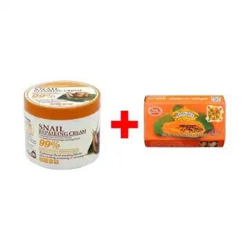 Snail Repairing Cream and Asantee Papaya And Honey Soap