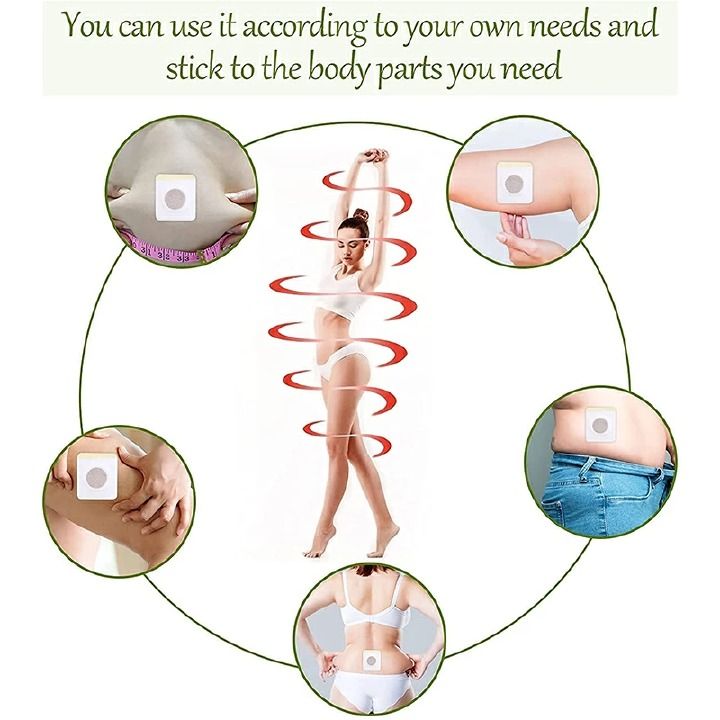 30Pcs/Box Weight Loss Slim Patch Fat Burning Slimming Products Body Belly Waist Losing Weight Cellulite Fat Burner Sticker