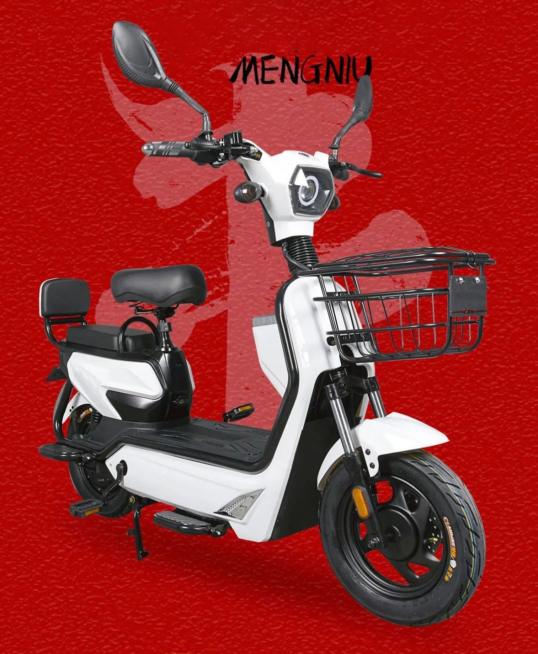 Zebra Electric Bike Battery type 60V20, 50-65km endurance distance, Zero maintenance cost.