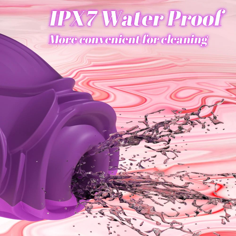 Rose Sex Toy Sucking Vibrator for Women Nipple Massager Clitoral Vacuum Stimulator Vibrating Female Licking Massage Masturbator Sex Toys for Adults gifts