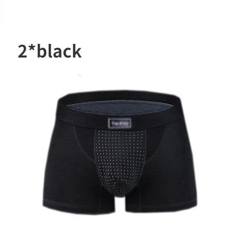 2pcs Men's Magnetic Therapy Health Panties 63 Magnet Reinforced Boxer Briefs Underwear Shorts L-5XL Energy Field Therapy Men'S Long-Lasting Underwear