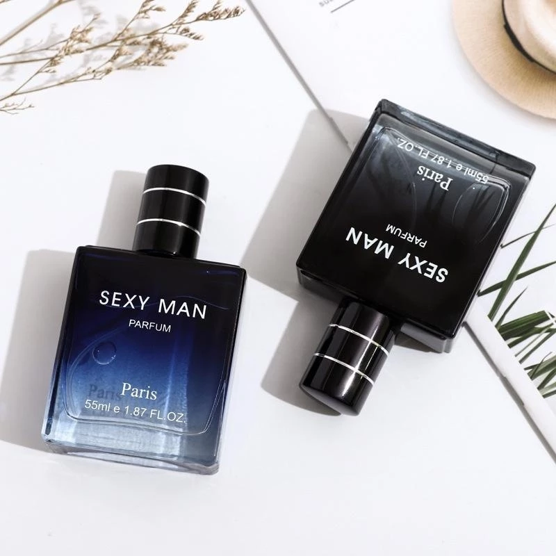 Sexy Men Perfume Original Pairs Oil Based Fragrance Long Lasting Perfume SM Sexy Man Perfume 55ml Men's Cologne Spray Natural Fresh For Birthday And New Year Gift Christmas Gifts