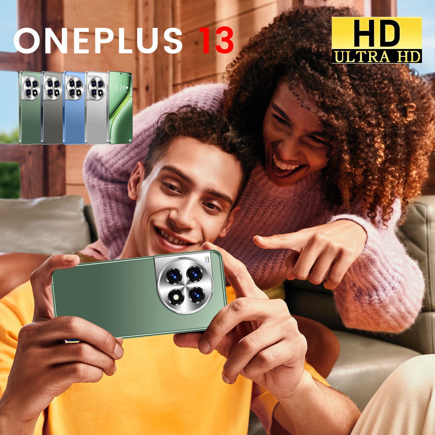 2024 One Plus 13, CPU: Snapdragon 8gen2 7.3 inches, resolution 1440*3040, network 5G, memory 16GB+1TB, pixel 7200W+10800W, battery 8000mah, Bluetooth 4.0, Android 13. Black/white/green/blue
