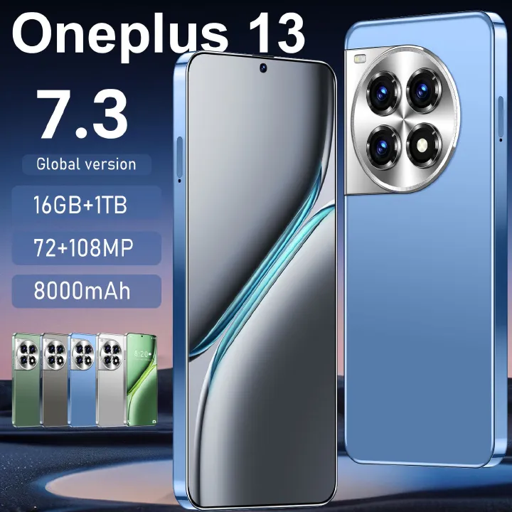 2024 One Plus 13, CPU: Snapdragon 8gen2 7.3 inches, resolution 1440*3040, network 5G, memory 16GB+1TB, pixel 7200W+10800W, battery 8000mah, Bluetooth 4.0, Android 13. Black/white/green/blue