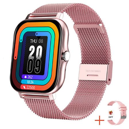 2025 CLAMADO Sport Smart Watch Fitness Clock Health Monitor Waterproof Smartwatch Bluetooth Call Watches for Men Women IOS Xiaomi Huawei