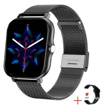 2025 CLAMADO Sport Smart Watch Fitness Clock Health Monitor Waterproof Smartwatch Bluetooth Call Watches for Men Women IOS Xiaomi Huawei