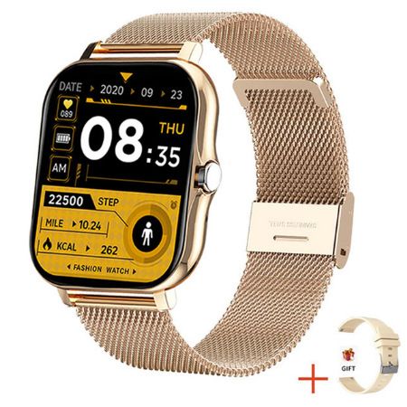 2025 CLAMADO Sport Smart Watch Fitness Clock Health Monitor Waterproof Smartwatch Bluetooth Call Watches for Men Women IOS Xiaomi Huawei