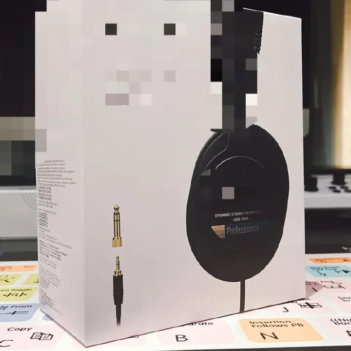 Original Sony MDR-7506 Bluetooth Earphone Wireless Headphones Noise Cancelling Over-ear Headset Hi-Res Wireless 30hrs Playback