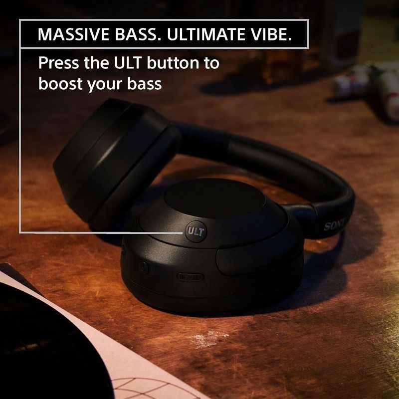 SONY WH-ULT900N Wireless Noise Canceling Headphone Bluetooth 5.3 Multipoint Connection 3.5mm Wired Earphone SBC AAC 35H Playtime