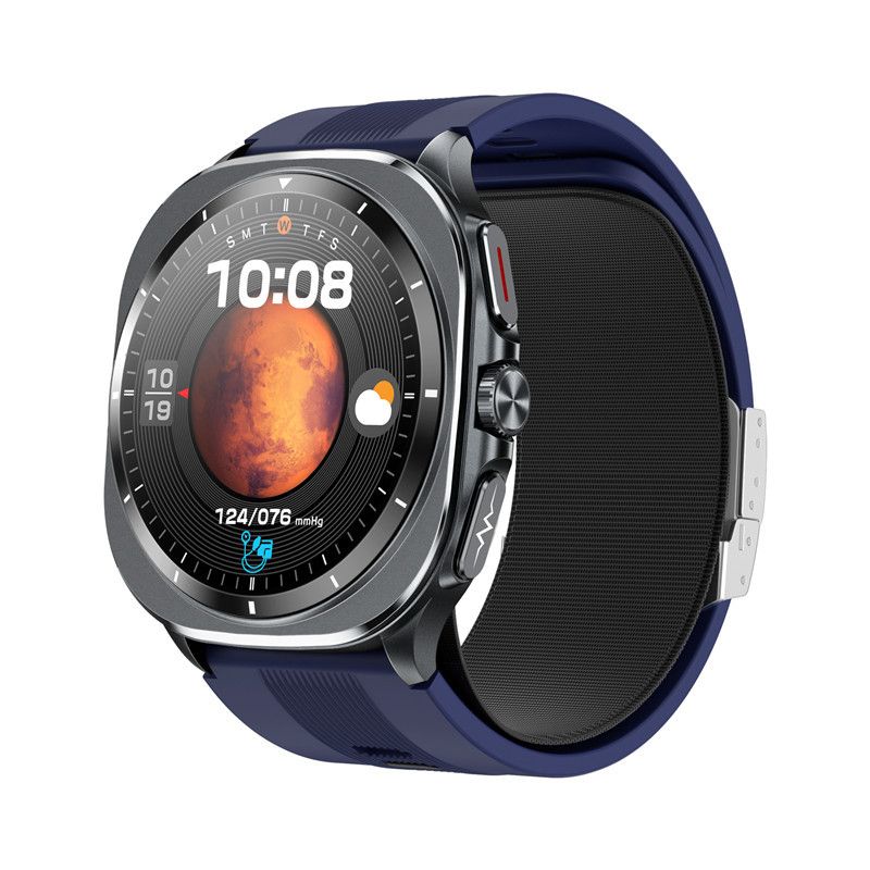 2025 New Air Pump Smart Watch Airbag Precision Measure Blood Sugar Sphygmomanometer Heart Rate ECG Uric Acid For Huawei Xiaomi