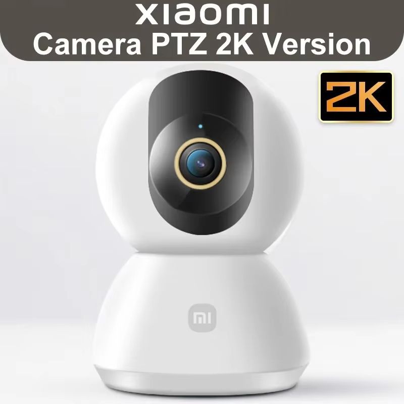 Xiaomi 360° Smart Home Security Camera Mi PTZ 2K Webcam 1296P 3 Megapixel AI Human Detection Night Vision Webcam Work With Miji