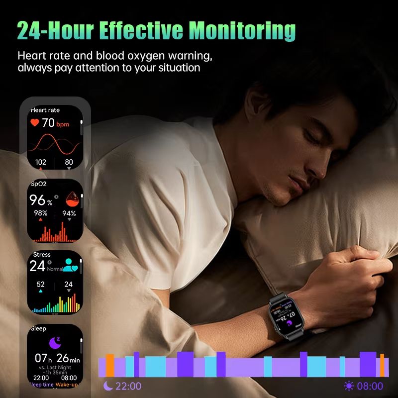 GPS Positioning Smart Watch Lightweight Fashionable Sports Compass Outdoor Adults Men Women's SmartWatch Health SOS Elderly