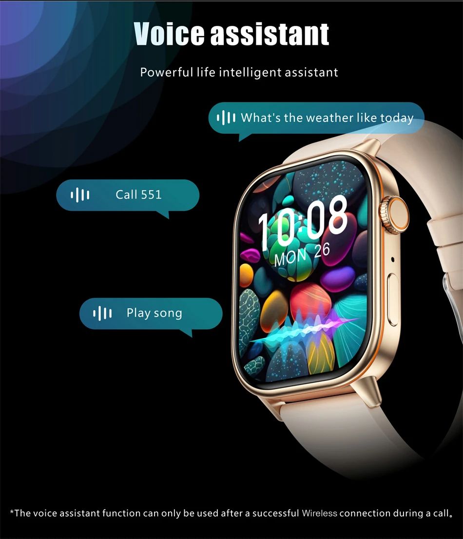 GPS Smartwatch Women Bluetooth Call Health Monitoring Compass Outdoor Sports Fashion Smart Watch Suitable For Huawei Xiaomi