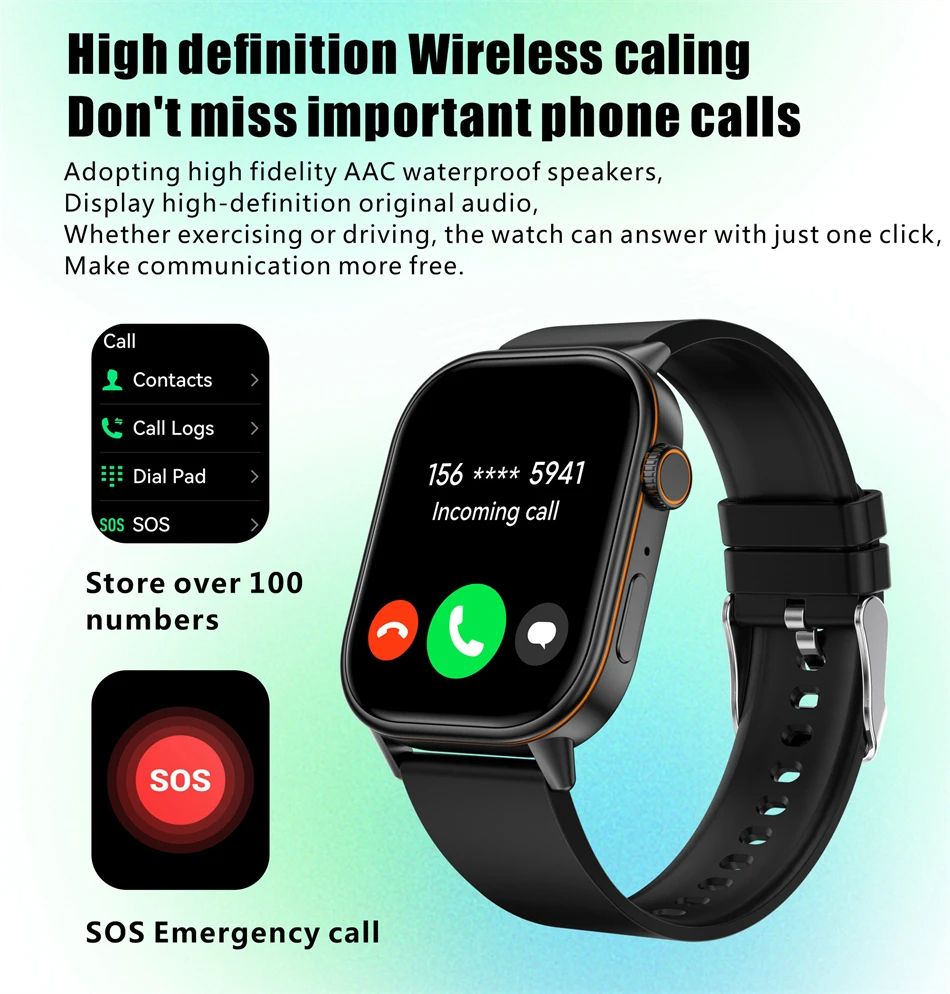 GPS Smartwatch Women Bluetooth Call Health Monitoring Compass Outdoor Sports Fashion Smart Watch Suitable For Huawei Xiaomi