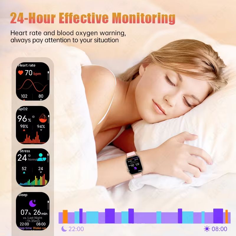 GPS Smartwatch Men Women Bluetooth Call Health Monitoring Compass Outdoor Sports Fashion Smart Watch Suitable For Huawei Xiaomi