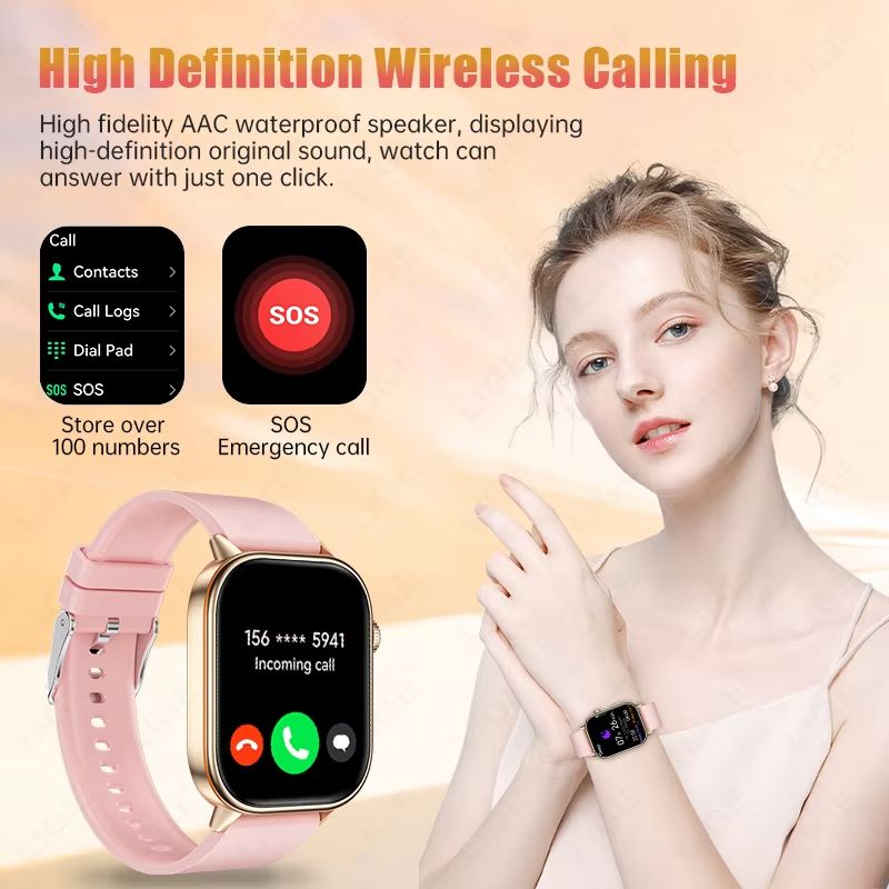 GPS Smartwatch Men Women Bluetooth Call Health Monitoring Compass Outdoor Sports Fashion Smart Watch Suitable For Huawei Xiaomi