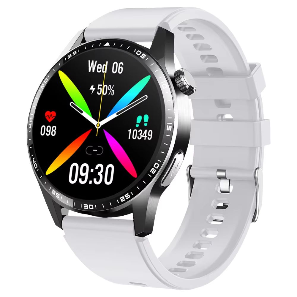 CLAMADO 2025 Hot Sell ECG Blood Sugar Glucose Smartwatch With 1.55 Inch HD Screen Bluetooth Call Smart Watch F400 For Android IOS